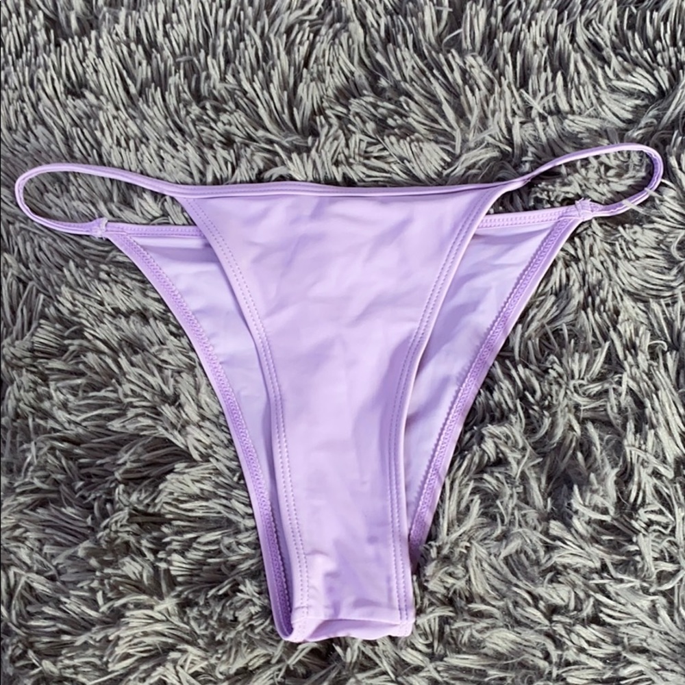 ROMWE purple bikini bottoms